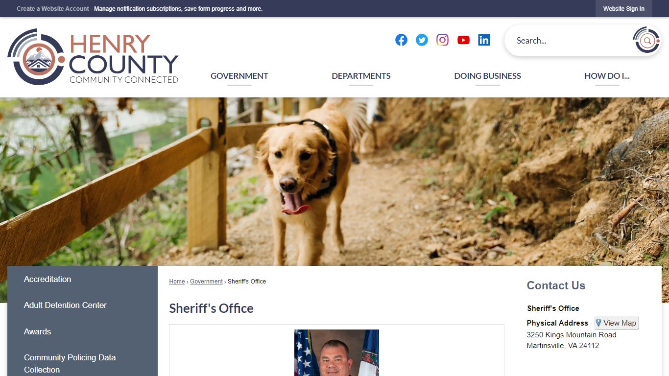 Sheriff's Office | Henry County, VA